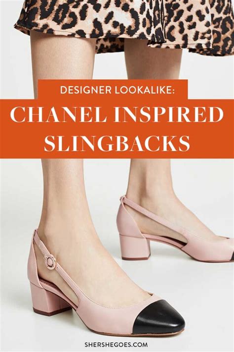 chanel like shoes|chanel inspired shoes.